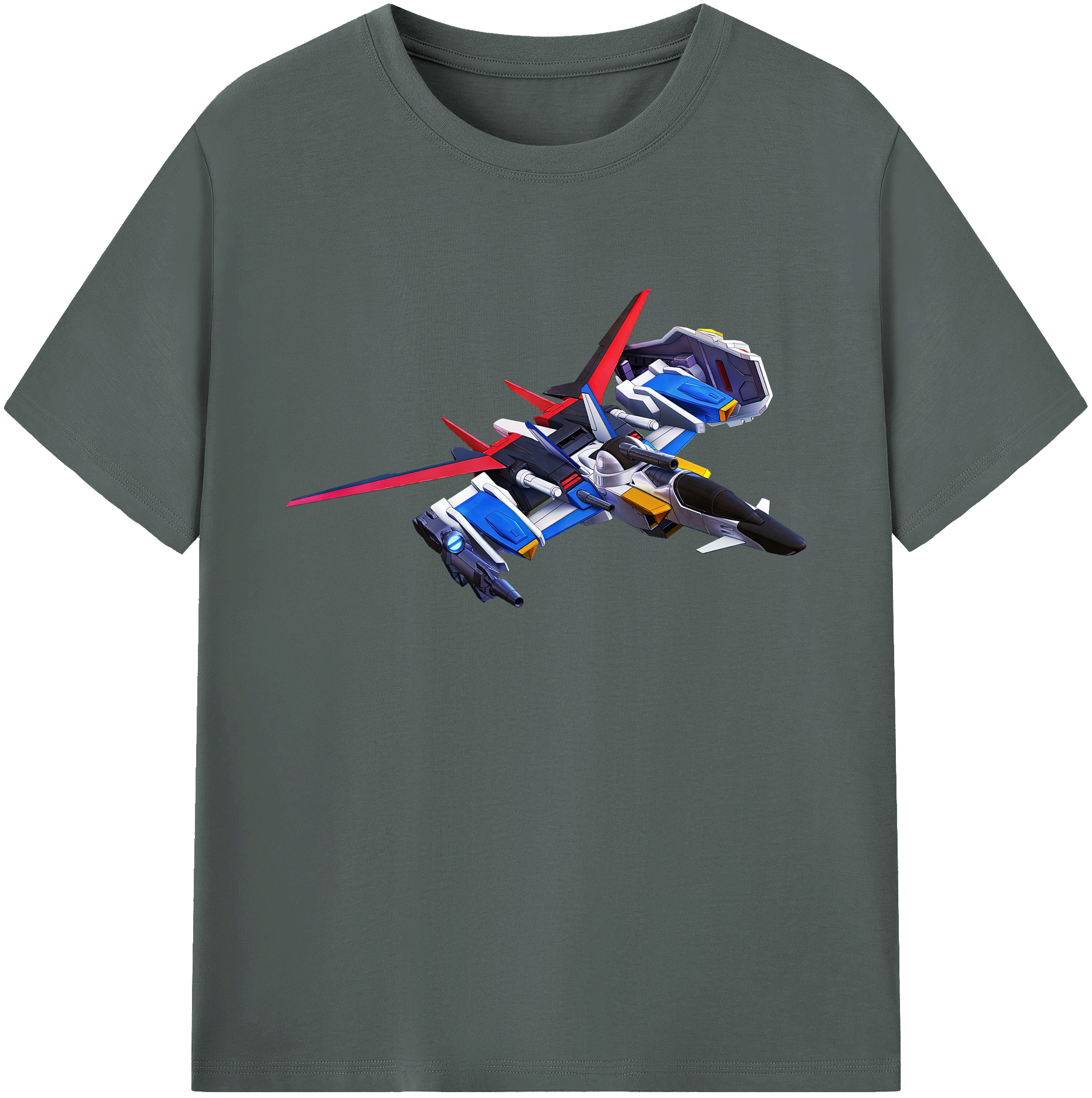 （画像用） 機動戦士ガンダム Mobile Suit Gundam 綿100％ メンズ半袖Tシャツ｜肌触りやわらか＆通気性